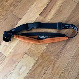 SPIbelt Orange and Black Running Belt